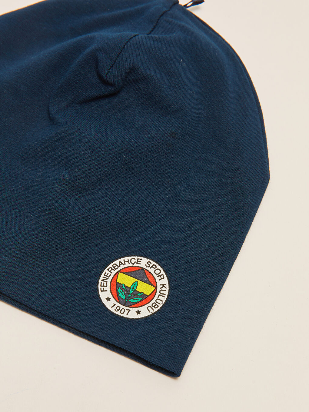 Lacivert Fenerbahçe Baskılı Erkek Bebek Taraftar Bere 2'li-1