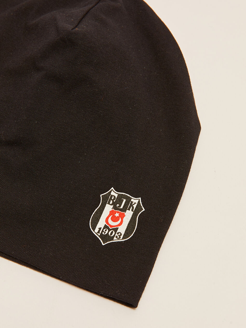 Siyah Beşiktaş Baskılı Erkek Bebek Taraftar Bere 2'li-2