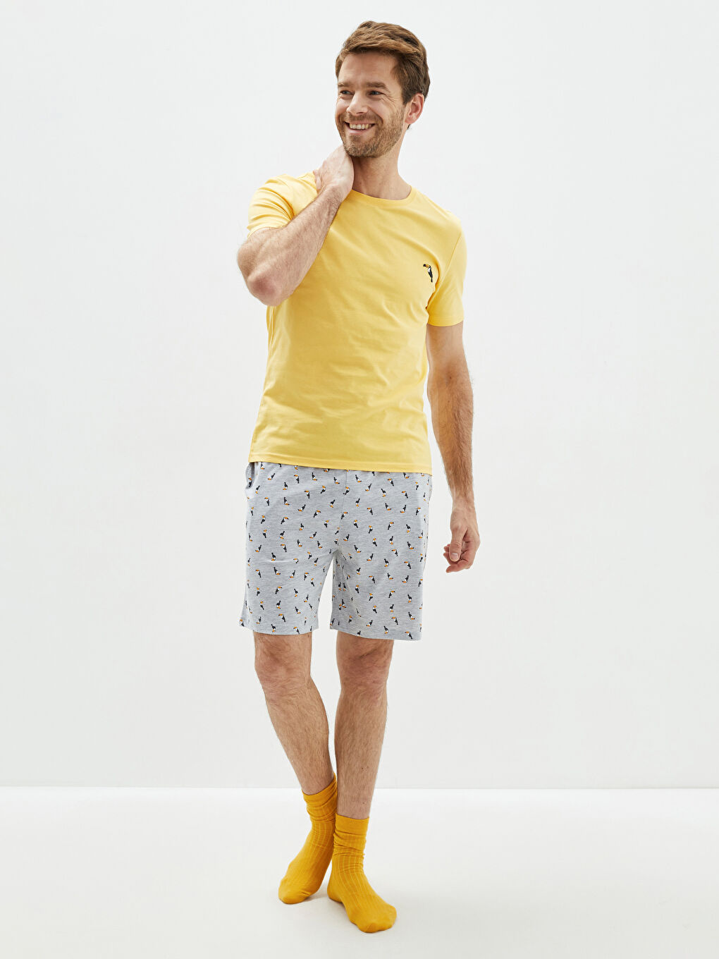 LC WAIKIKI Ensemble pyjama court pour Hommes à coupe régulière -S24791Z8-LRW