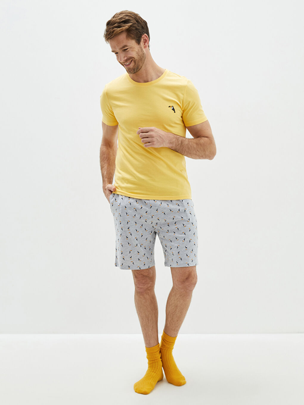 LC WAIKIKI Ensemble pyjama court pour Hommes à coupe régulière -S24791Z8-LRW