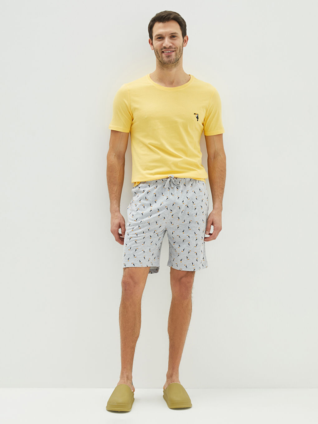 LC WAIKIKI Ensemble pyjama court pour Hommes à coupe régulière -S24791Z8-LRW