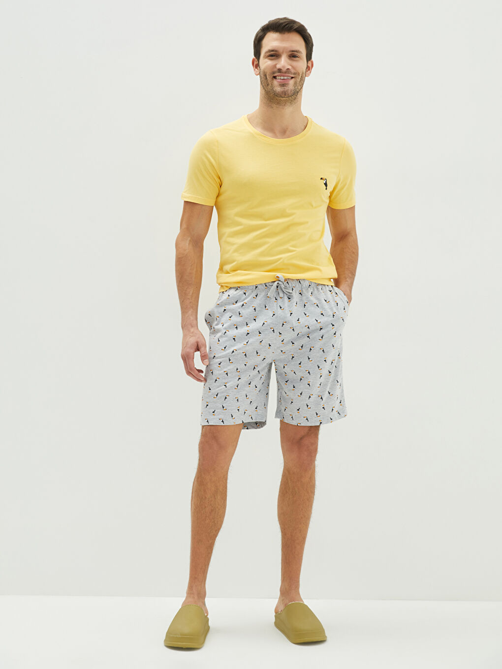 LC WAIKIKI Ensemble pyjama court pour Hommes à coupe régulière -S24791Z8-LRW