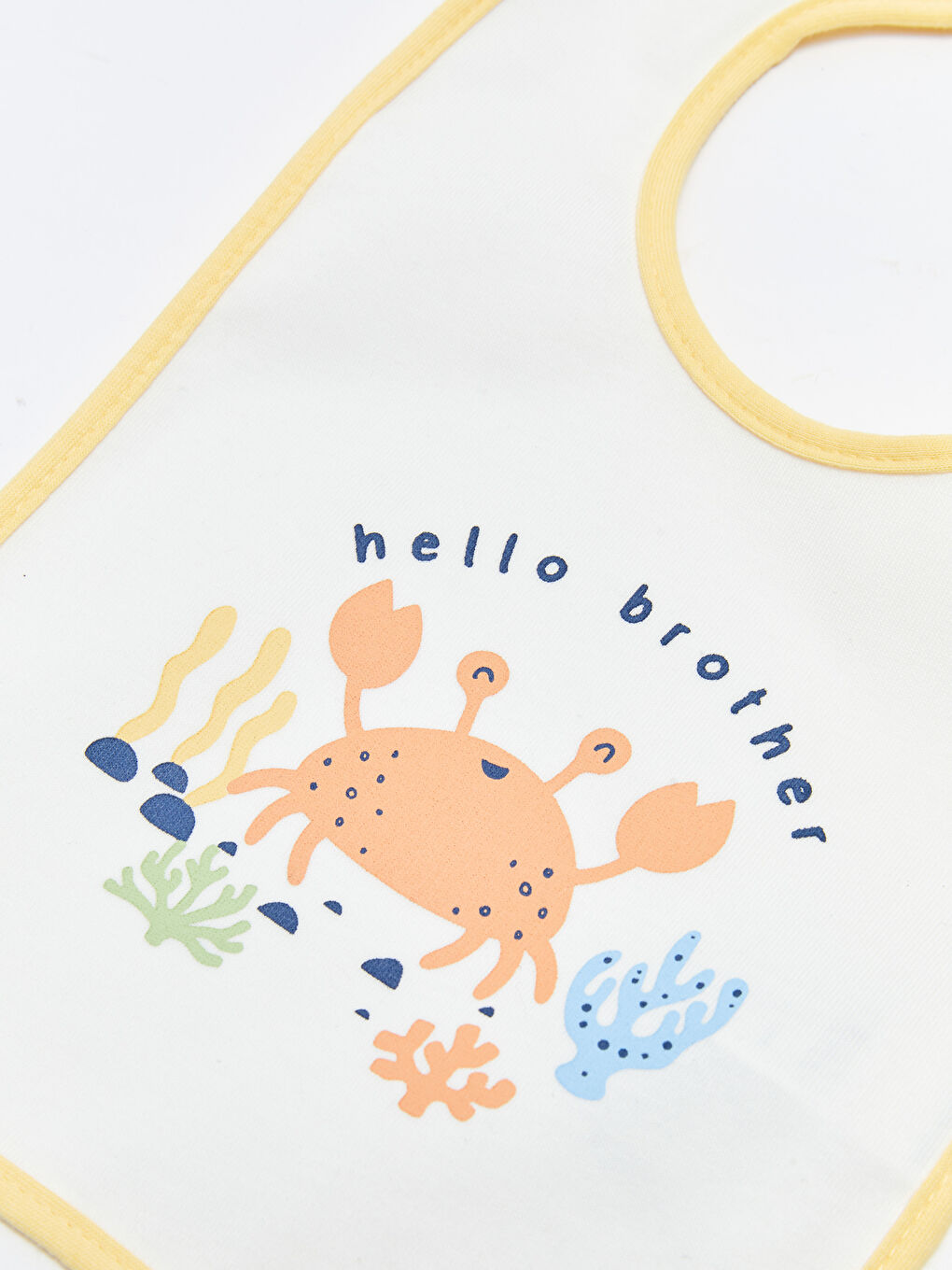 LCW baby Baskılı Erkek Bebek Mama Önlüğü 2'li -S24796Z1-FDU