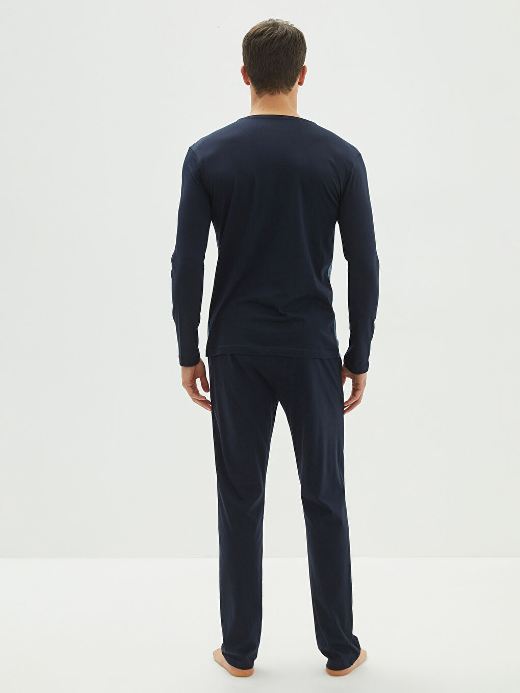 Ensemble de Pyjama pour Hommes Coupe Régulière-4