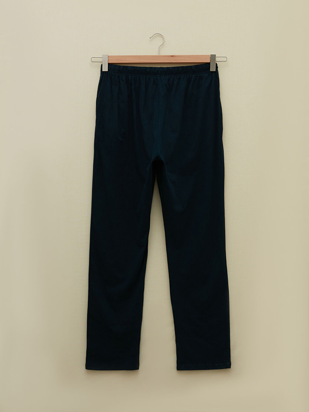 Lacivert Standart Kalıp Erkek Pijama Takımı-10