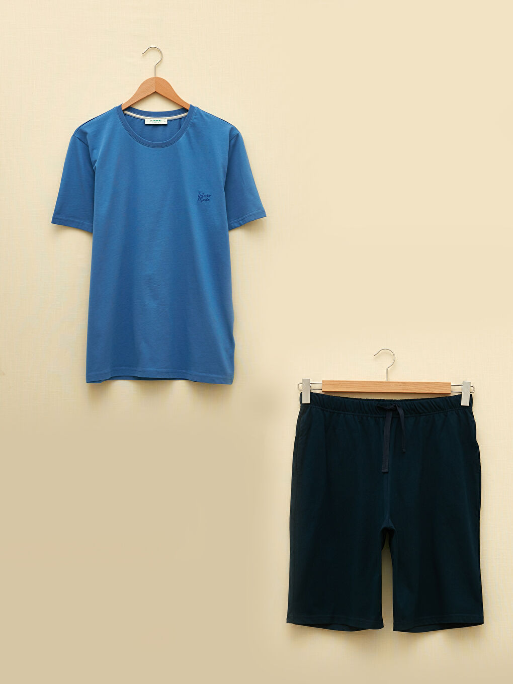 Regular Fit Men's Short Pyjama Set-4