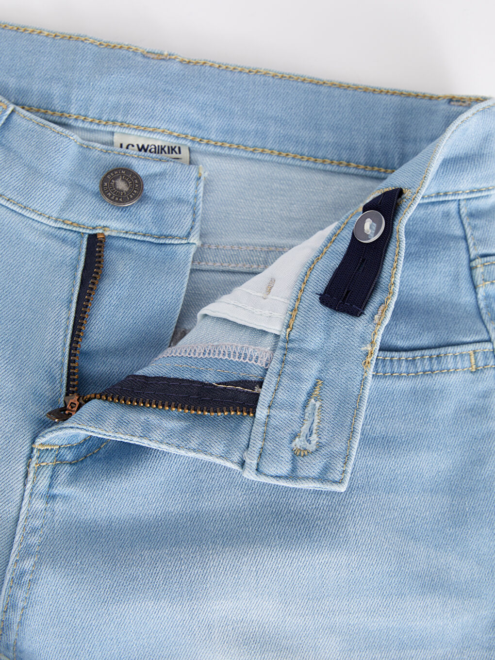 Ripped Detailed Cotton Boy Jean Roller-5