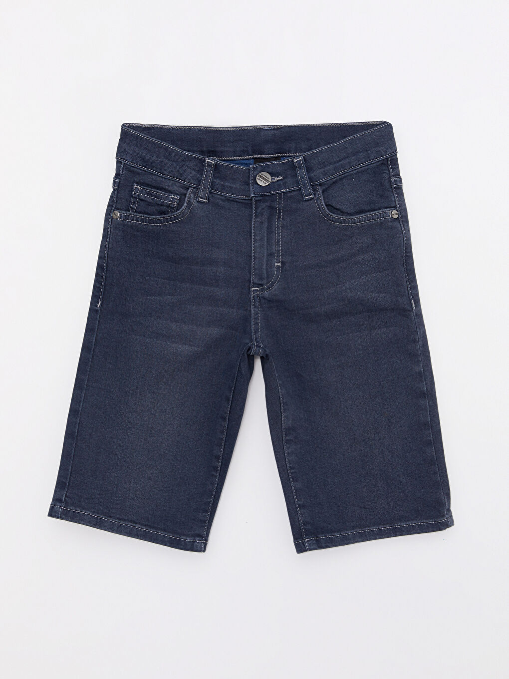 LCW Kids Основни дънкови къси панталони за момчета -S24892Z4-GRD