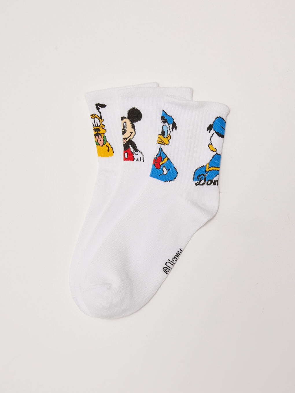 LCW DREAM Mickey Mouse Printed Women's Ankle Socks 3-packs -S24912Z8-JYX