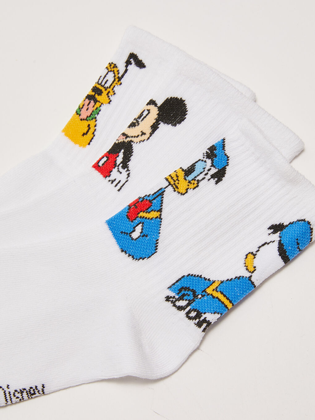 LCW DREAM Mickey Mouse Printed Women's Ankle Socks 3-packs -S24912Z8-JYX