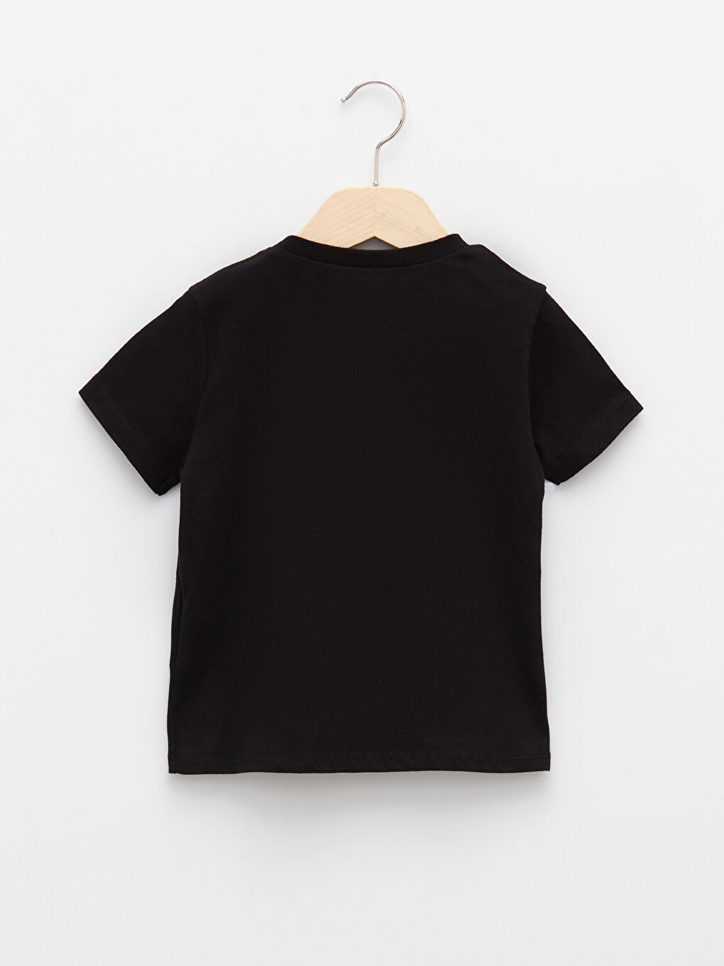 Crew Neck Short Sleeve Printed Cotton Baby Boy T-Shirt-1
