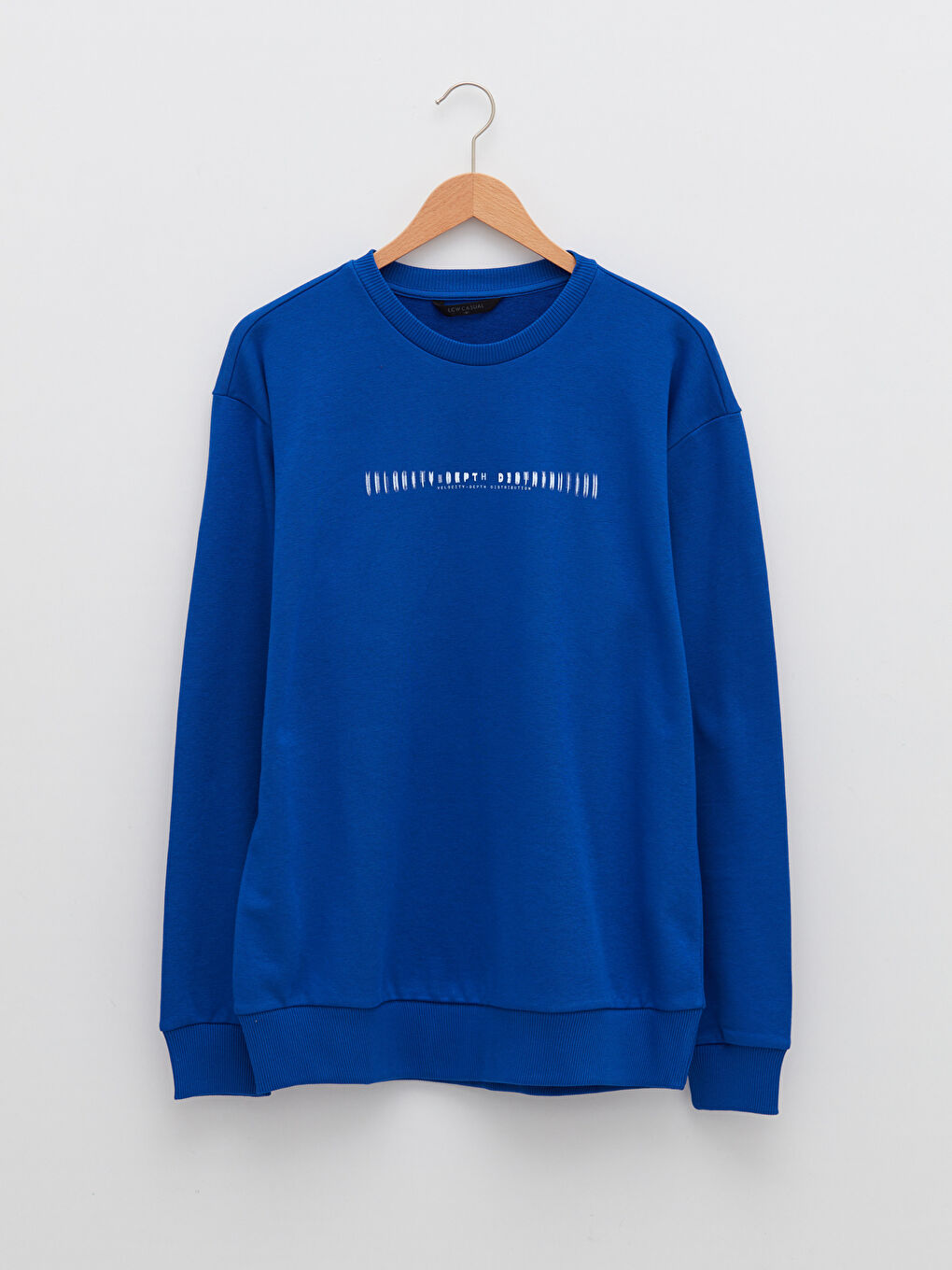 XSIDE Bisiklet Yaka Uzun Kollu Baskılı Erkek Sweatshirt -S24946Z8-HSJ