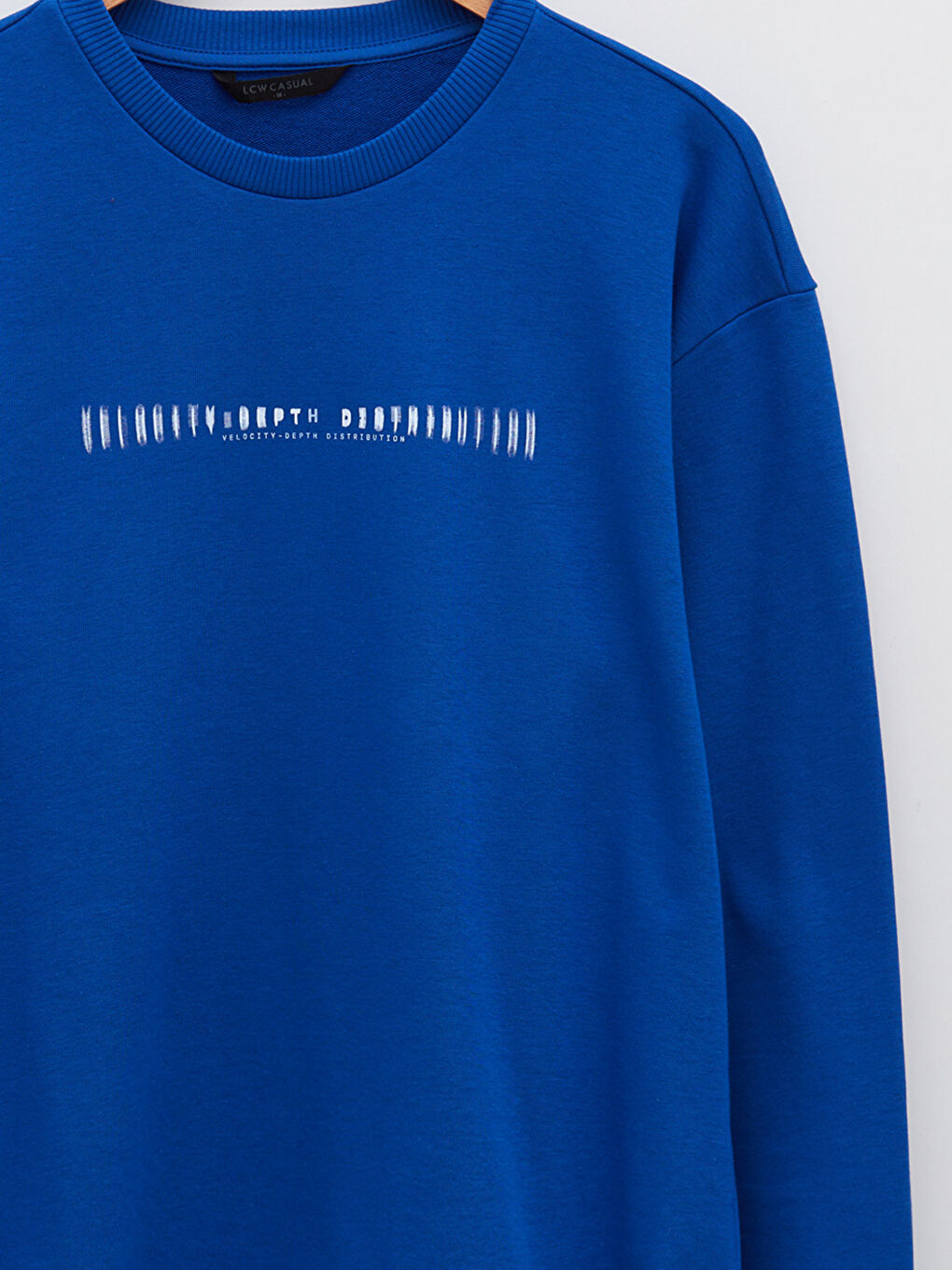 XSIDE Bisiklet Yaka Uzun Kollu Baskılı Erkek Sweatshirt -S24946Z8-HSJ