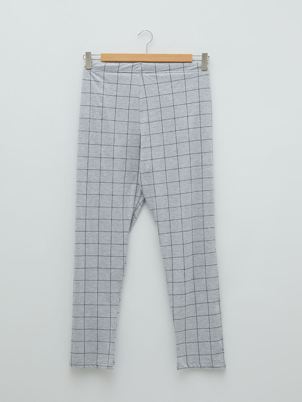 Gri Standart Kalıp Erkek Pijama Takımı-10