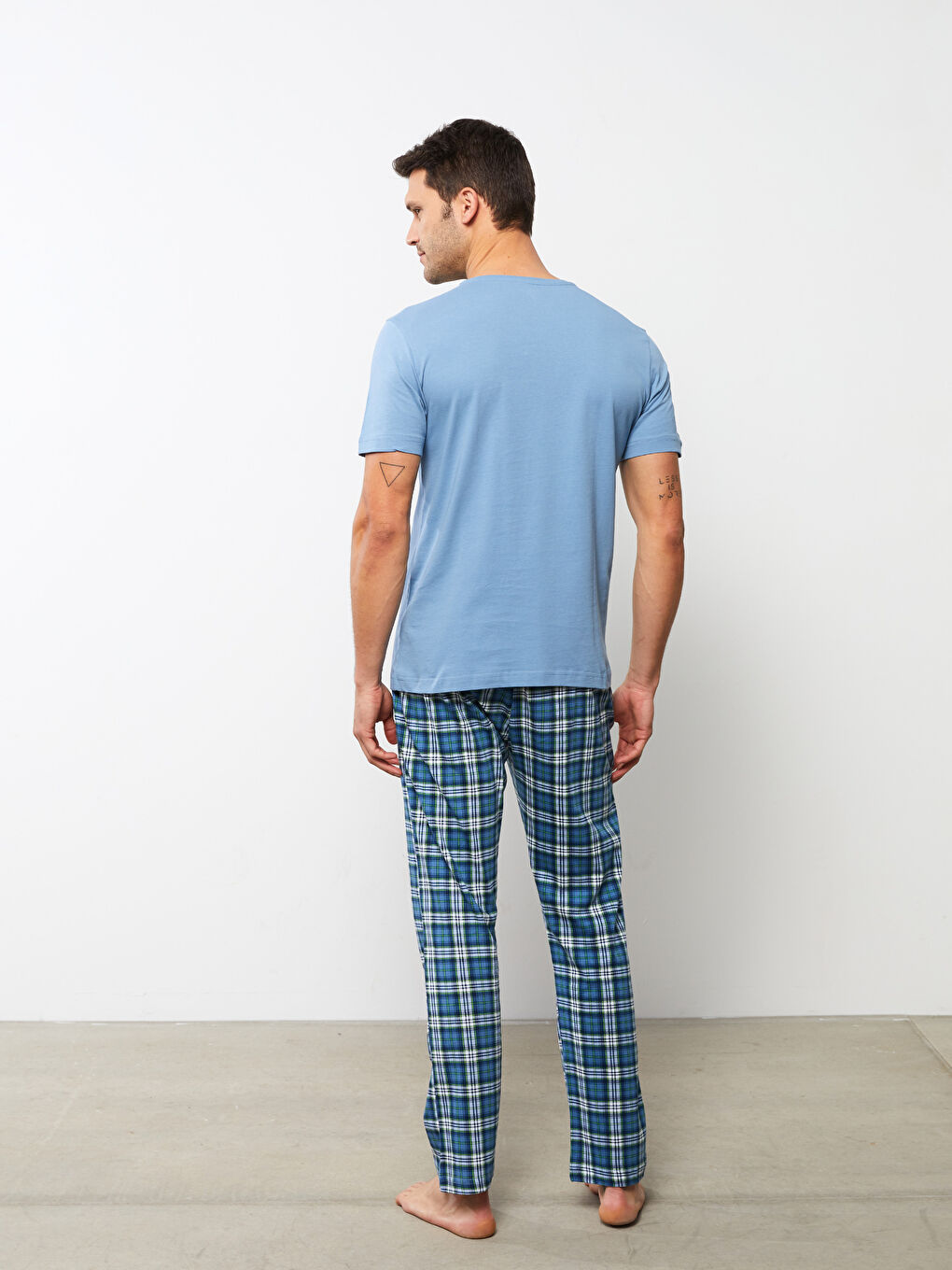 Pyjama-Set für Herren in regulärer Passform-7