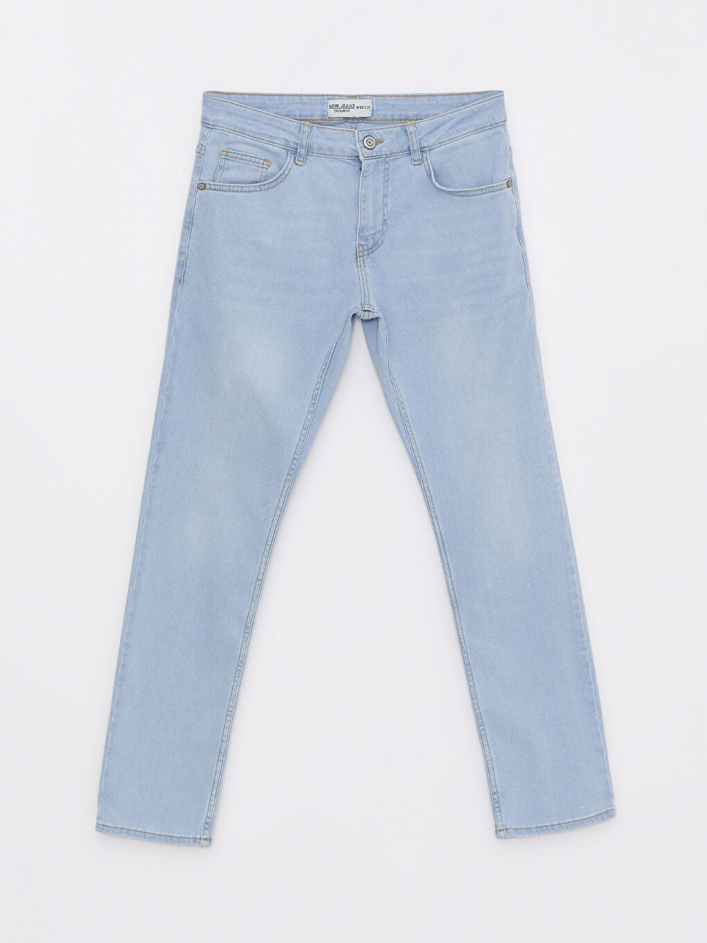 بنطلون جينز رجالي 750 سليم فيت-5