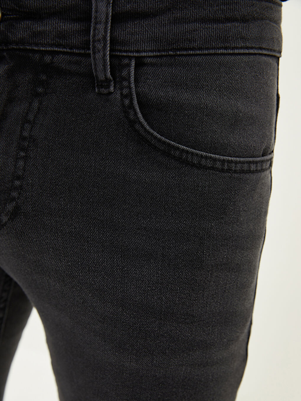 Siyah 760 Skinny Fit Erkek Jean Pantolon-2