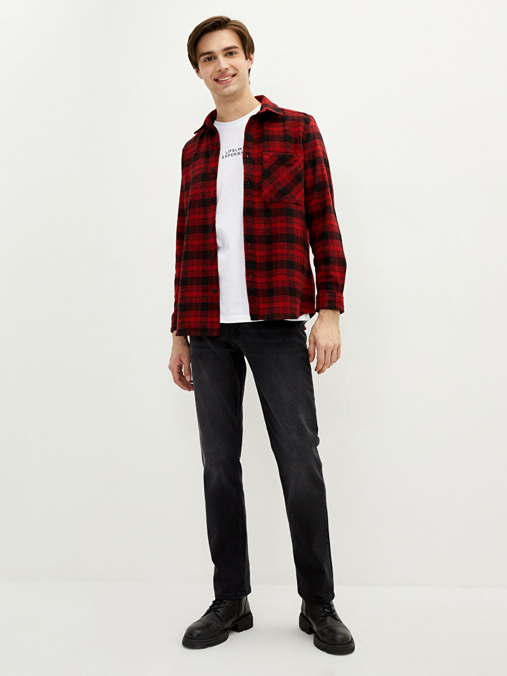 Siyah 779 Regular Fit Erkek Jean Pantolon-1