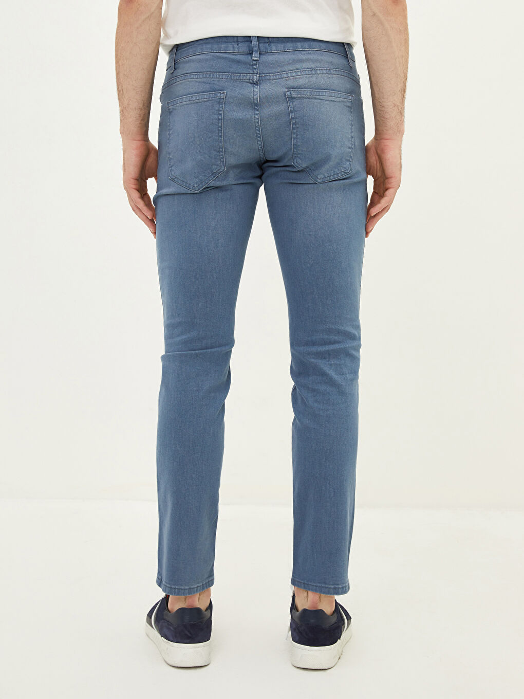 Gri 750 Slim Fit Erkek Jean Pantolon-4