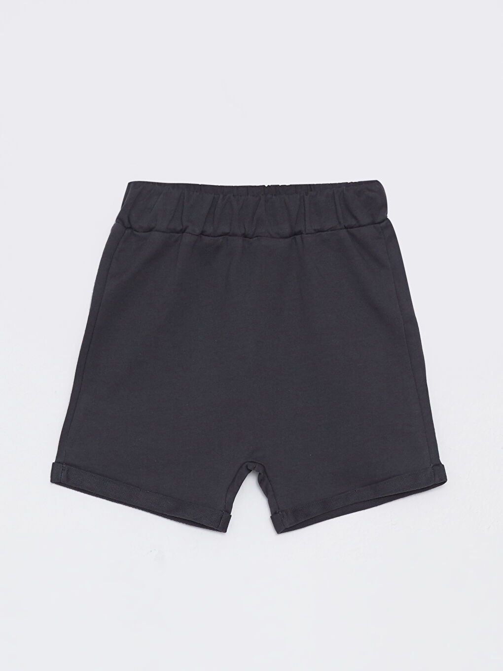 Crew Neck Short Sleeve Printed Cotton Baby Boy T-Shirt and Shorts 2-Piece Set-3