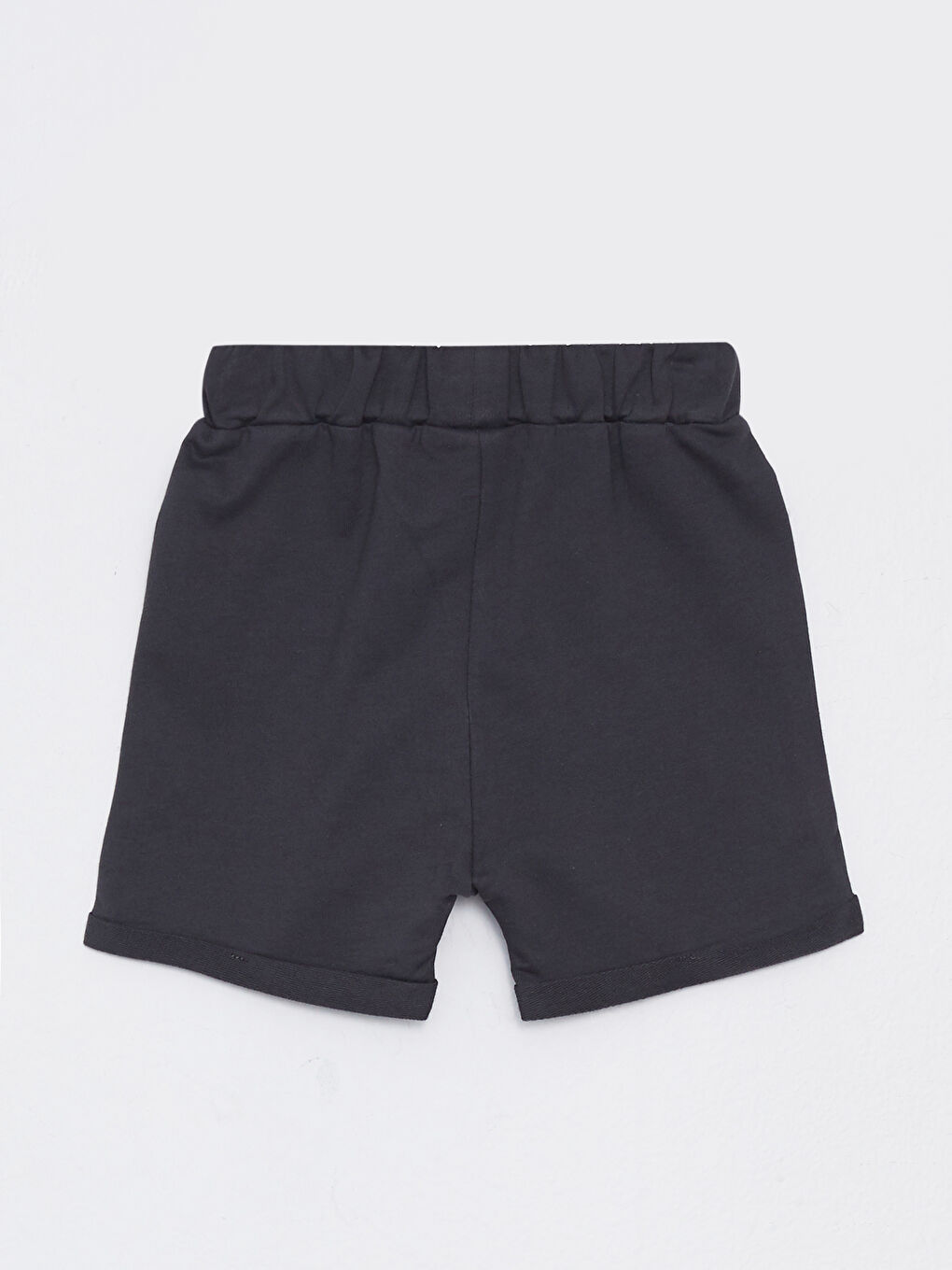 Crew Neck Short Sleeve Printed Cotton Baby Boy T-Shirt and Shorts 2-Piece Set-4