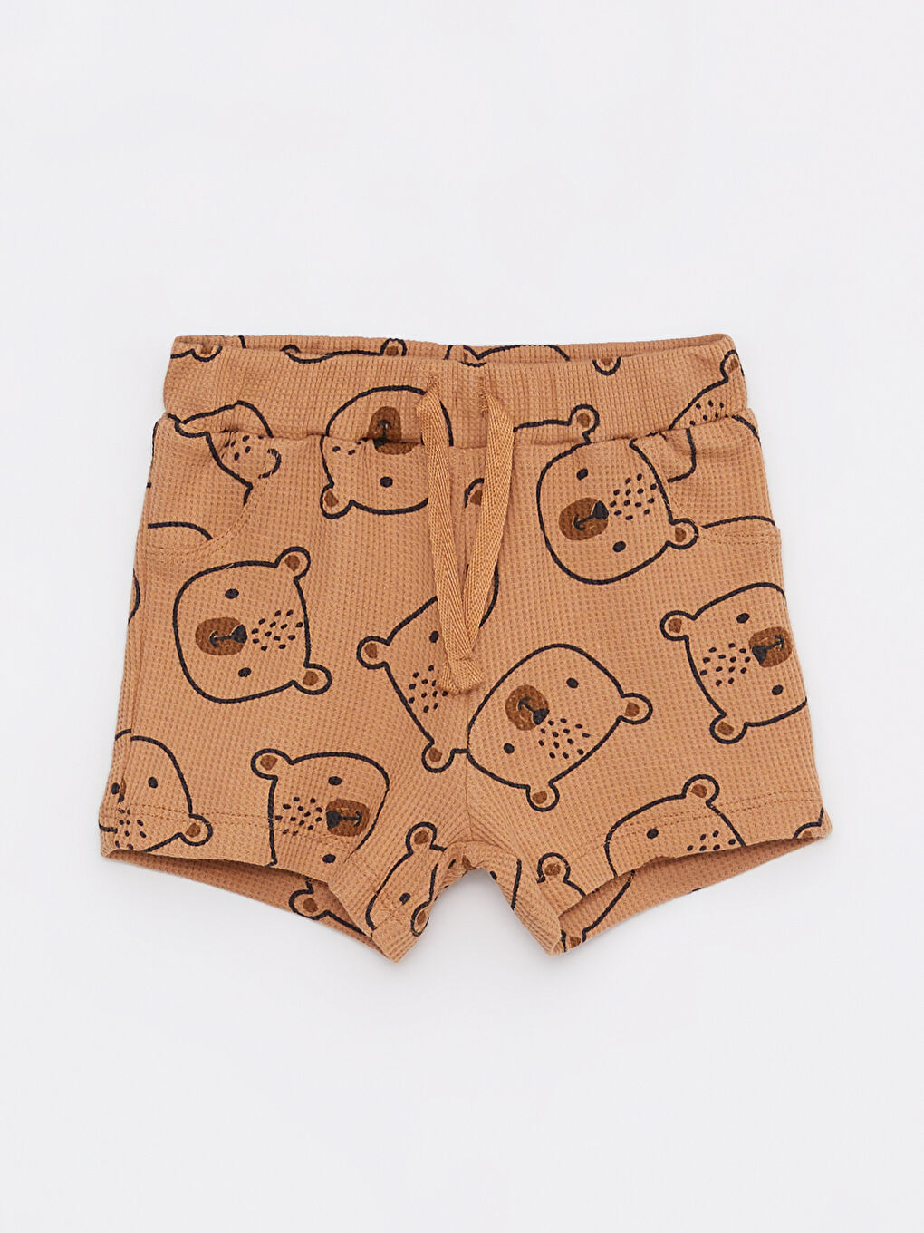 Crew Neck Short Sleeve Printed Cotton Baby Boy T-Shirt and Shorts 2-Piece Set-3