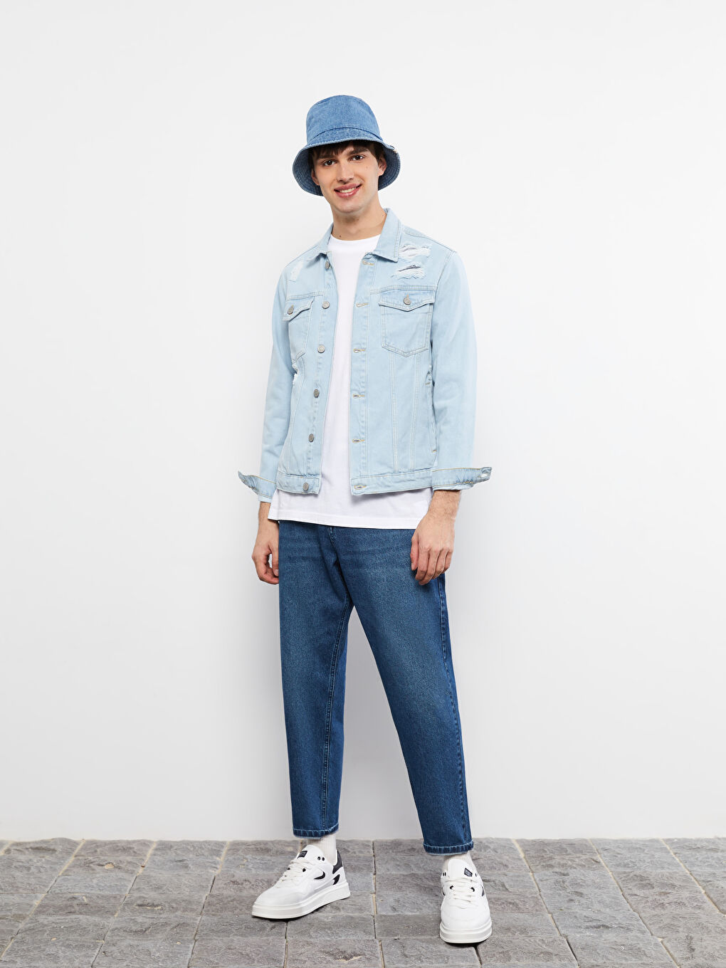 LCW Jeans جاكيت جينز رجالي بقالب قياسي -S25079Z8-311