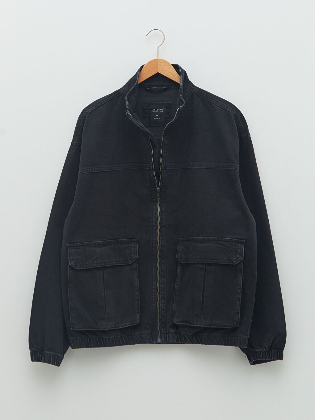 LCW Jeans Comfortable Fit Stand Up Collar Long Sleeve Men's Jean Jacket -S25099Z8-326