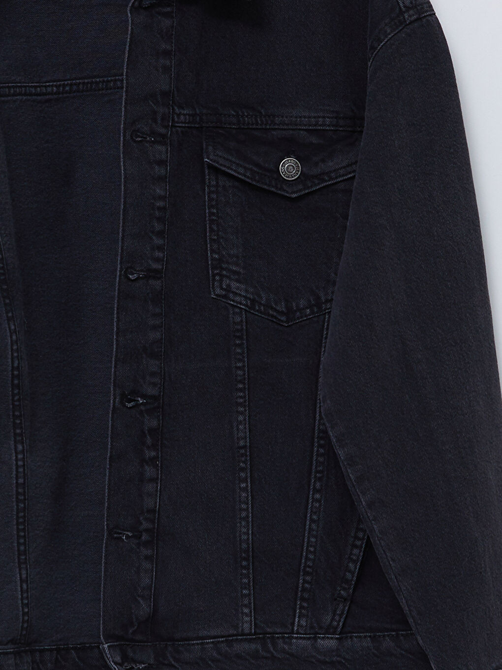 LCW Jeans Oversize Men's Denim Jacket -S25103Z8-M0U