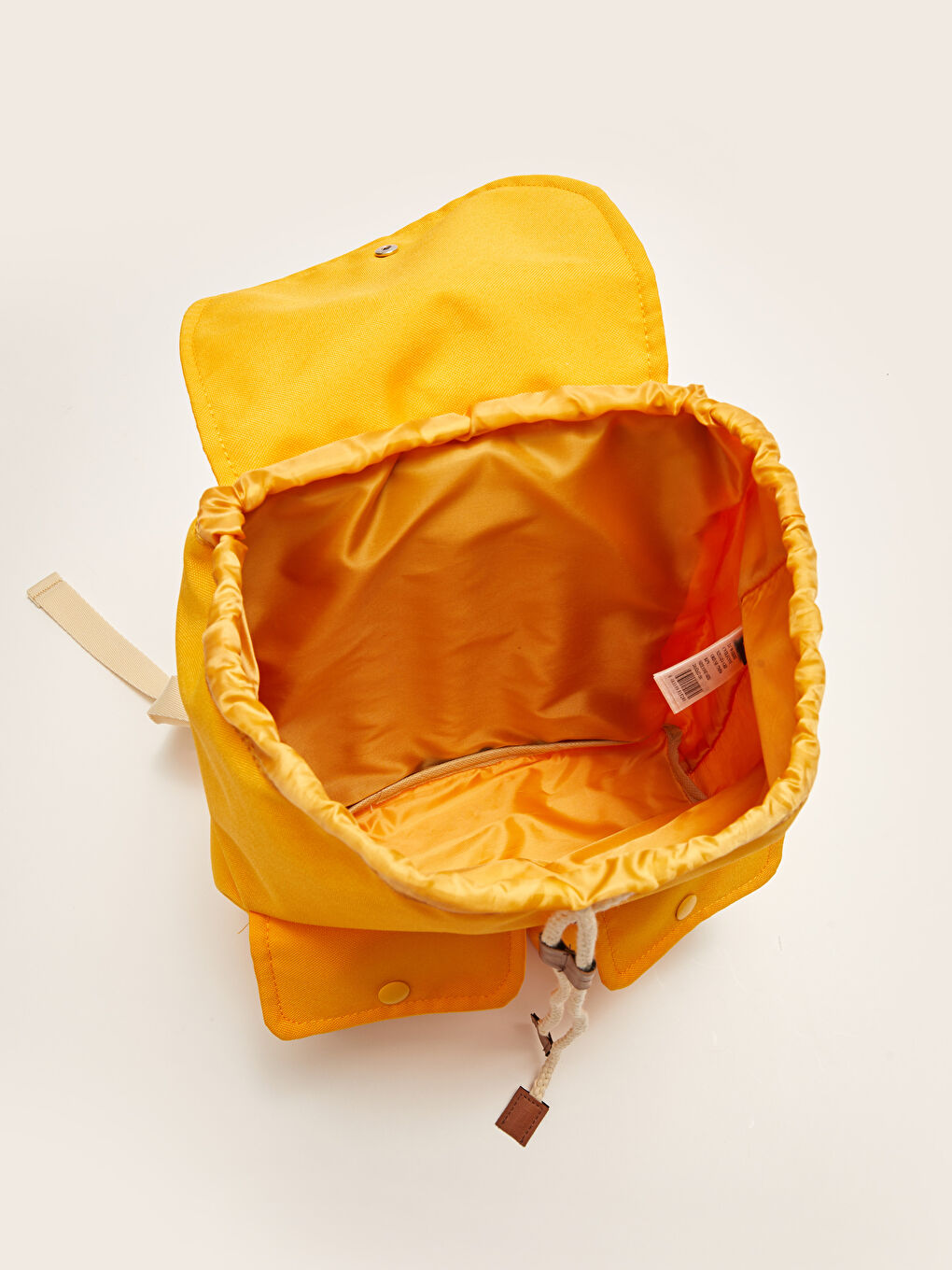 Sarı Etiket Detaylı Erkek Çocuk Sırt Çantası-5