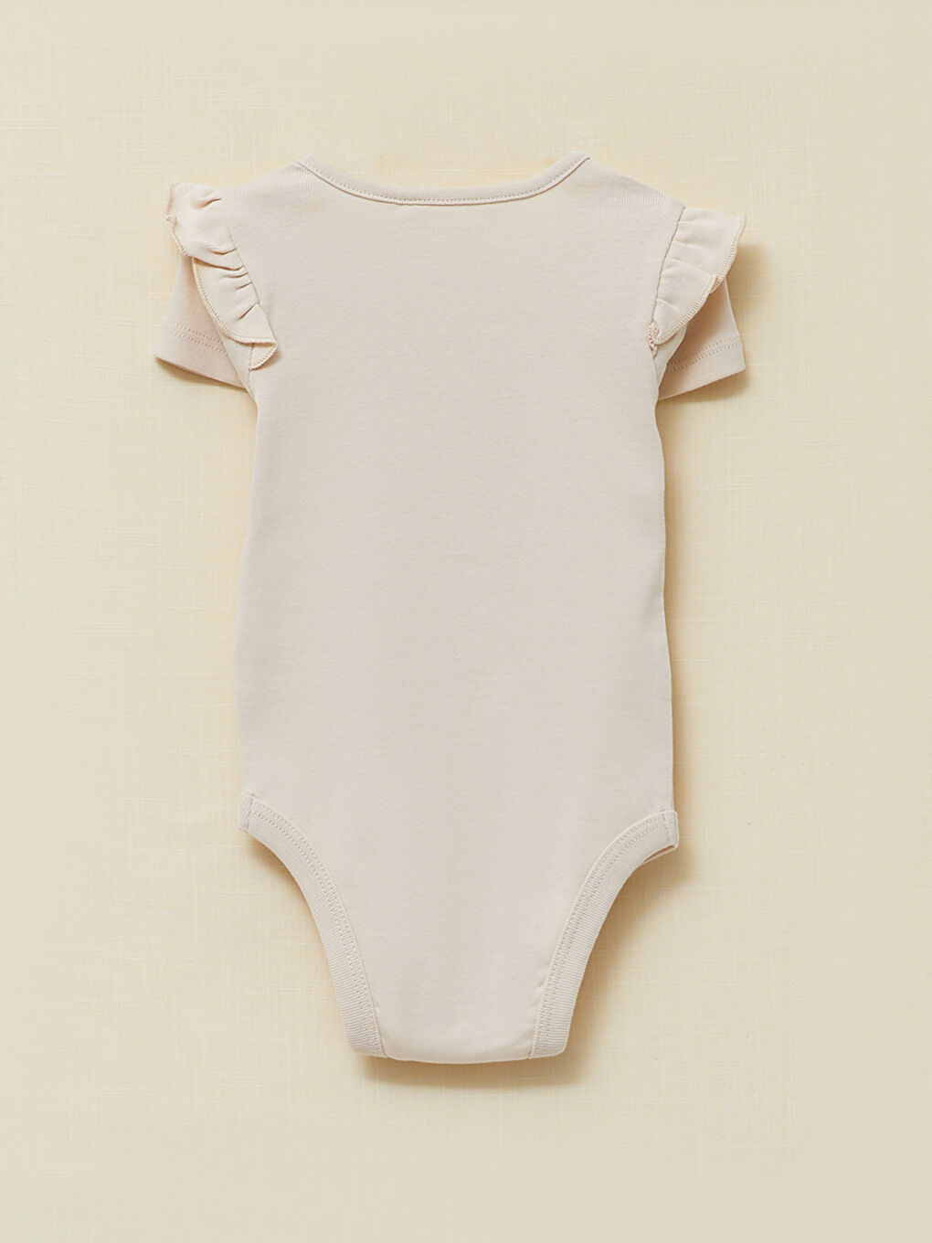 Crew Neck Short Sleeve Minnie Mouse Printed Baby Girl 3 Pieces Set-2