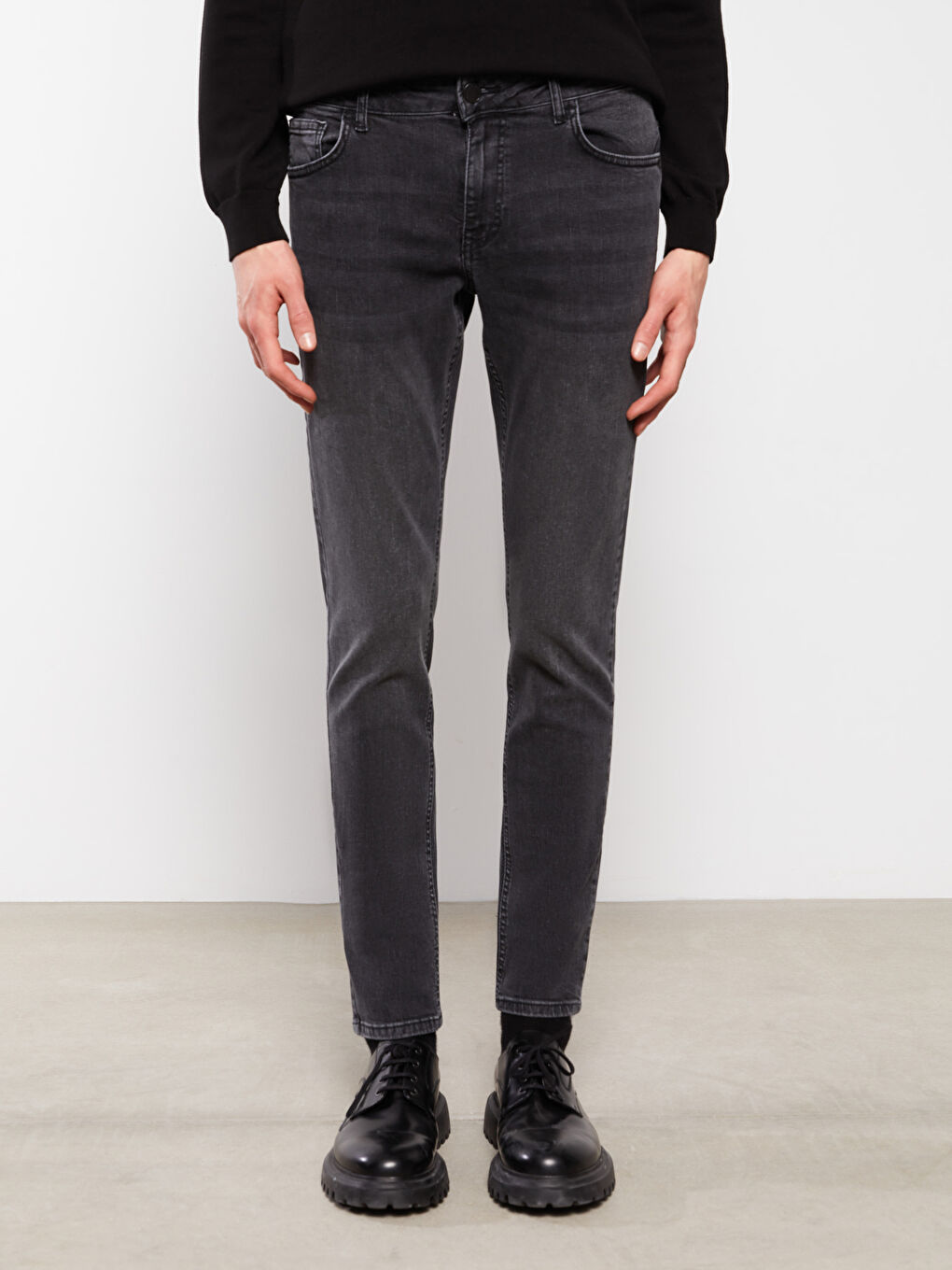 Antrasit 760 Skinny Fit Erkek Jean Pantolon-4