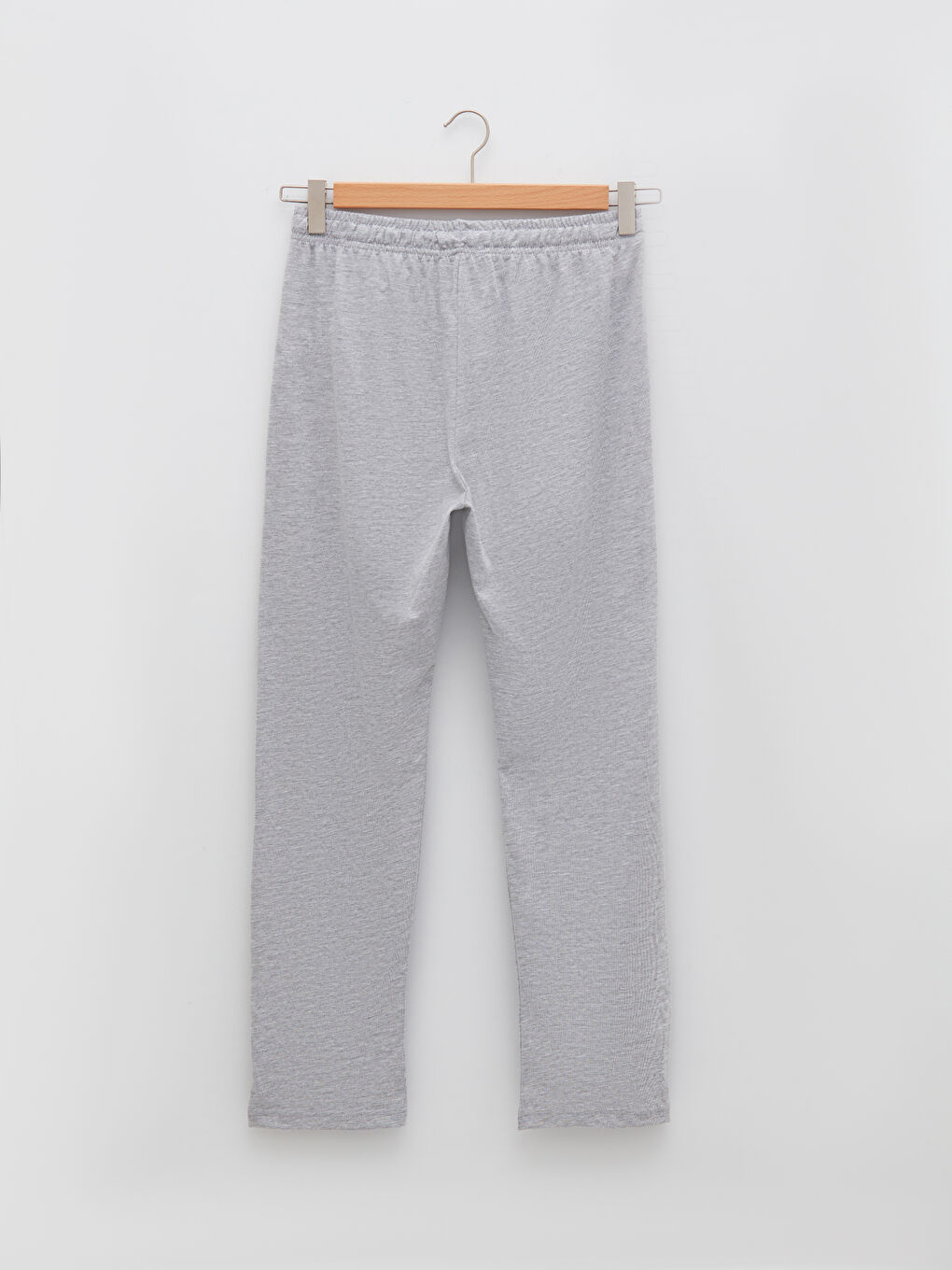 Gri Standart Kalıp Erkek Pijama Alt-6