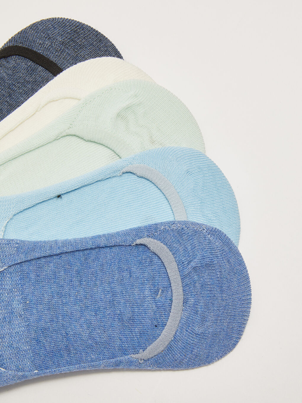 LCW DREAM Women's Plain Invisible Socks 5 Pack -S25177Z8-FWA