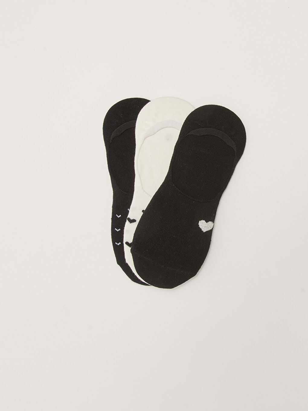 Lot De 8 Paires De Chaussettes Invisibles En Coton Antidérapant Pour