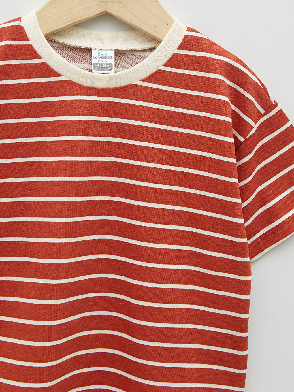 Crew Neck Short Sleeve Baby Boy 3 Piece Set-3