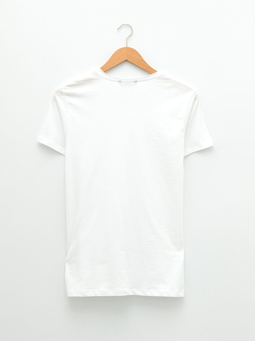 Crew Neck Short Sleeve Printed Combed Cotton Men's T-shirt-7