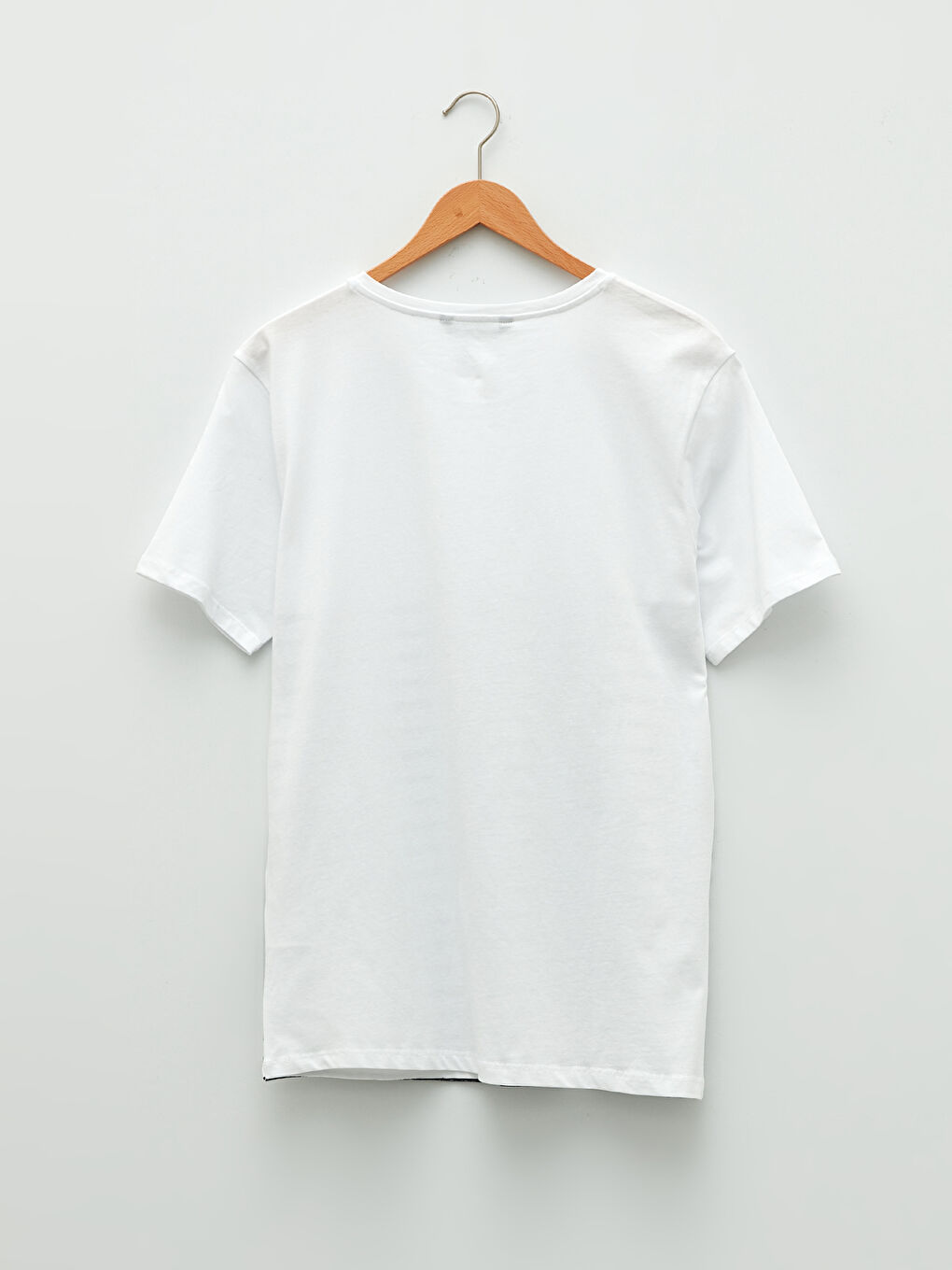 Crew Neck Short Sleeve Striped Jersey Men's T-Shirt-6