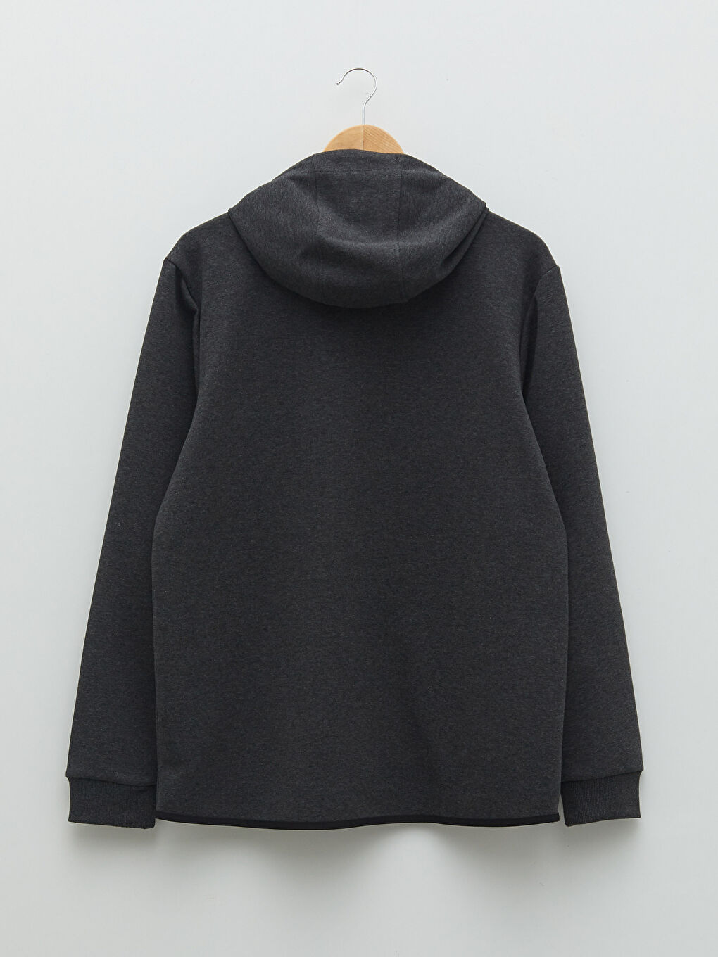 Cardigan Sport cu Fermoar, Mânecă Lungă, cu Glugă pentru Bărbați-6