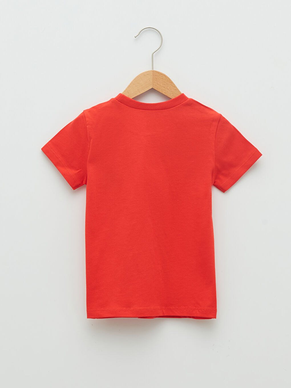 تيشيرت كم قصير مطبوع قطن بياقة دائرية وبنطلون طقم قطعتين للأولاد الرضع-2