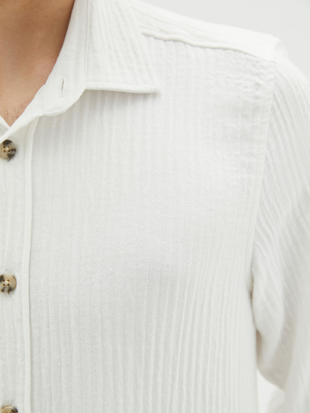 Regular Fit Long Sleeve Men's Shirt-3