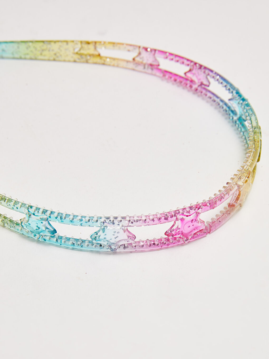 Couronne Colorée en Forme d'Étoile pour Fille-2