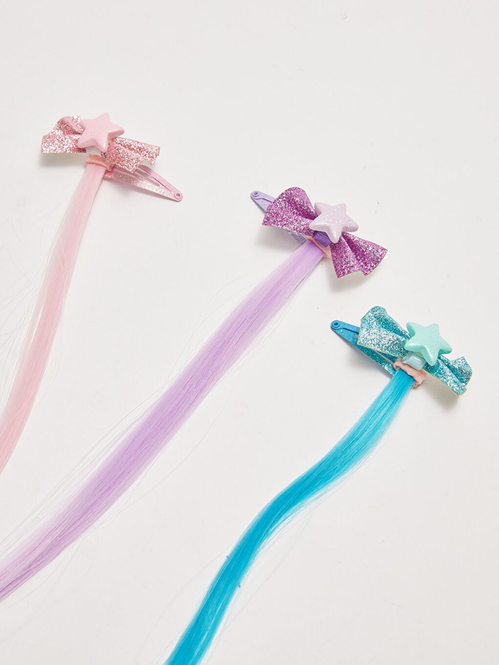 Karışık Kız Çocuk Çıtçıt Tokalı Renkli Saç-2