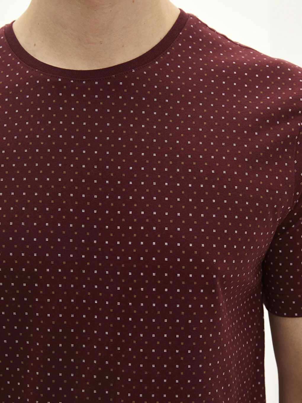 Ensemble de pyjama ROUGE BORDEAUX Homme-3