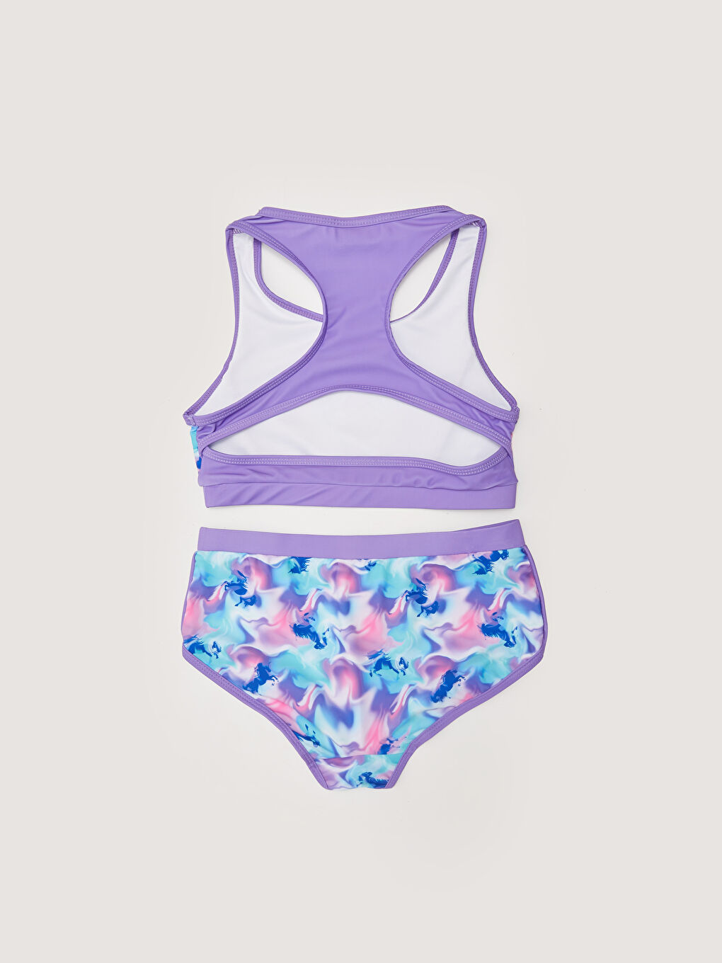 Girl's Bikini With Printed Stretch Fabric -S25422Z4-LSC