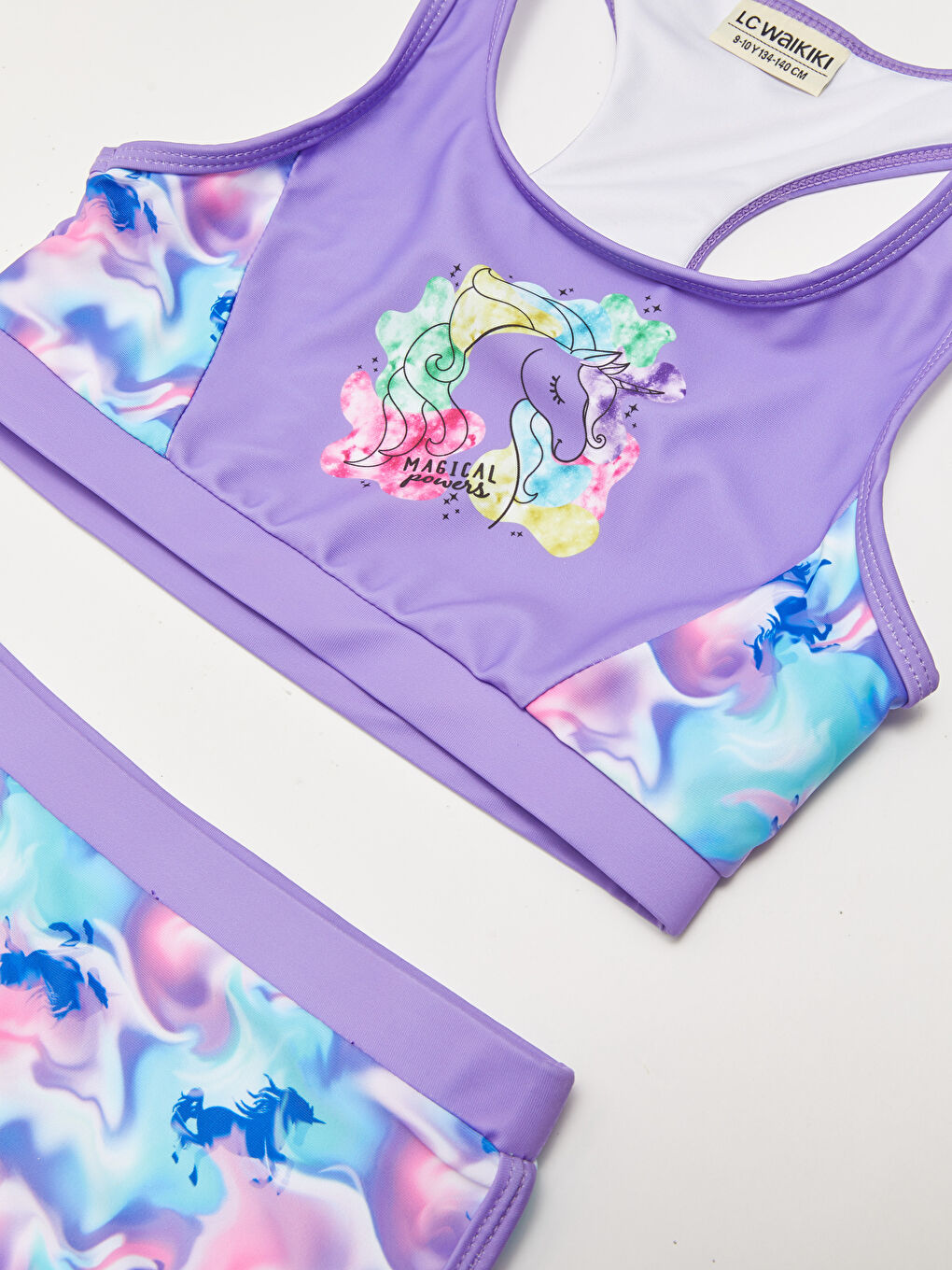 Girl's Bikini With Printed Stretch Fabric -S25422Z4-LSC