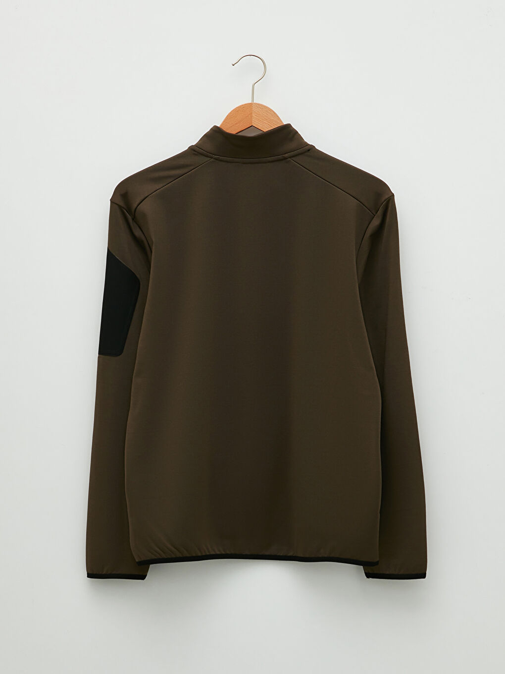 Sweat-shirt Slim Fit Col Cheminée Manches Longues pour Hommes-5
