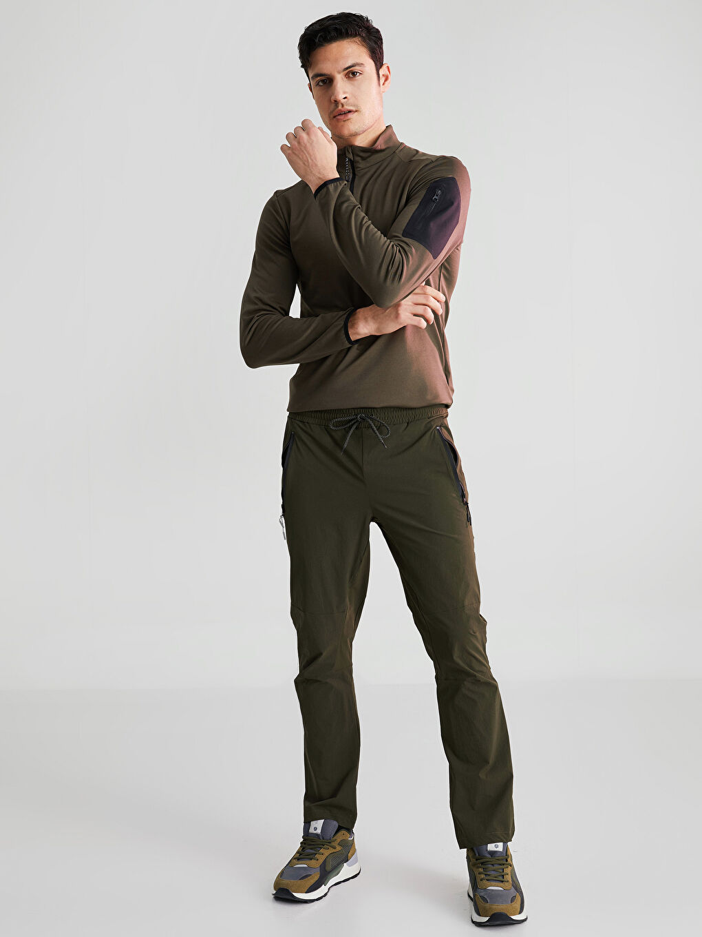 XSIDE ACTIVE Haki Standart Kalıp Erkek Pantolon - S25441Z8-HCZ | LCW