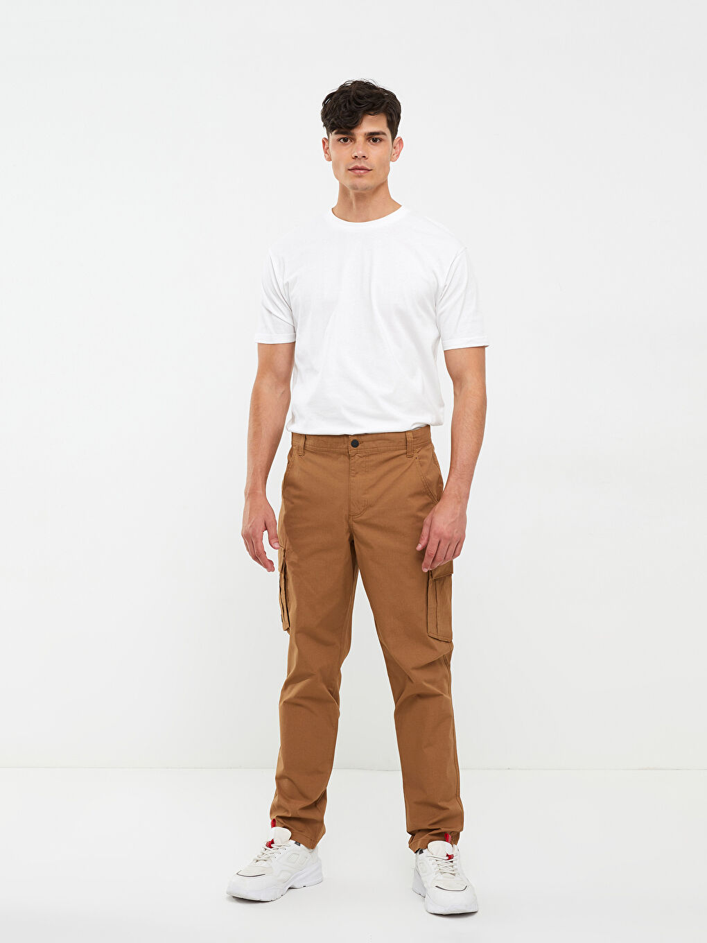 Standard Fit Men's Trousers-2