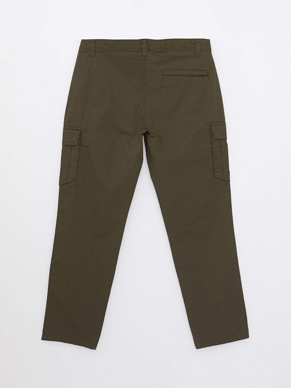 Haki Standart Kalıp Erkek Pantolon-6